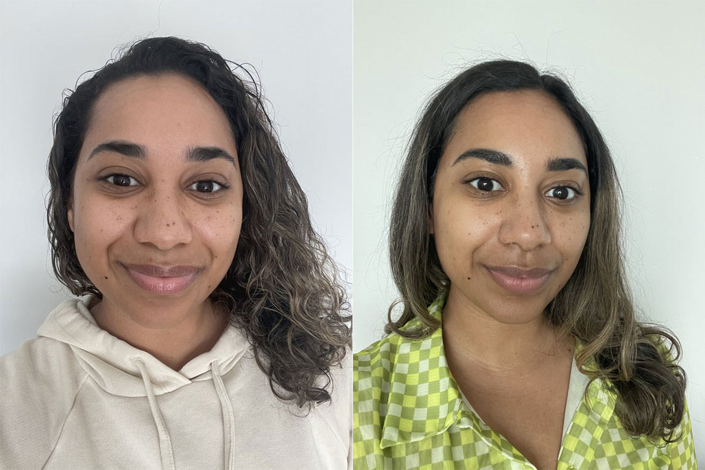 before and after results of using the PMD Clean