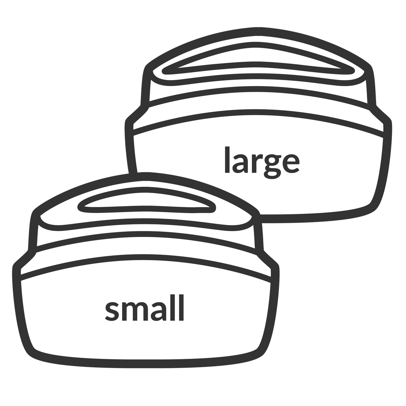 small or large kisser
