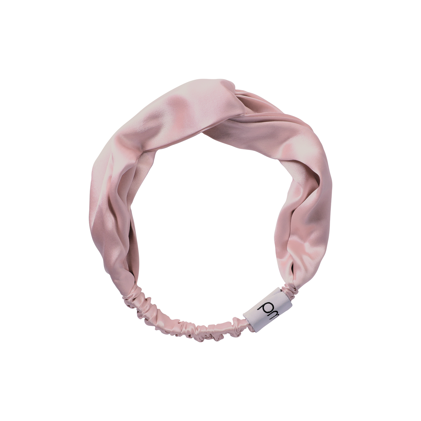 5008-HBROSE?silversilk headband in rose
