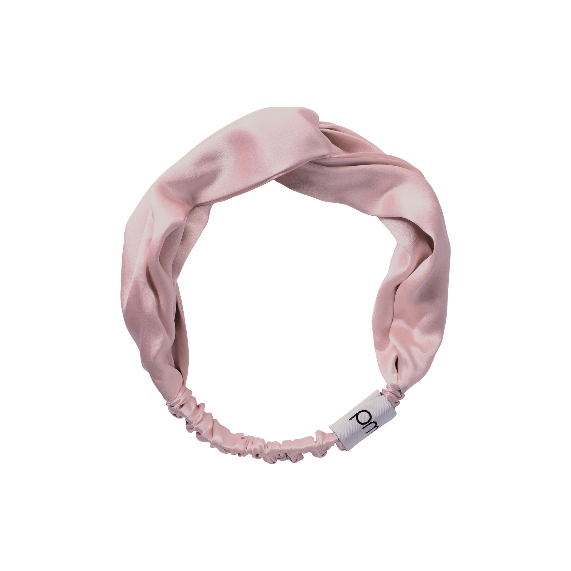 5008-HBROSE?silversilk headband in rose