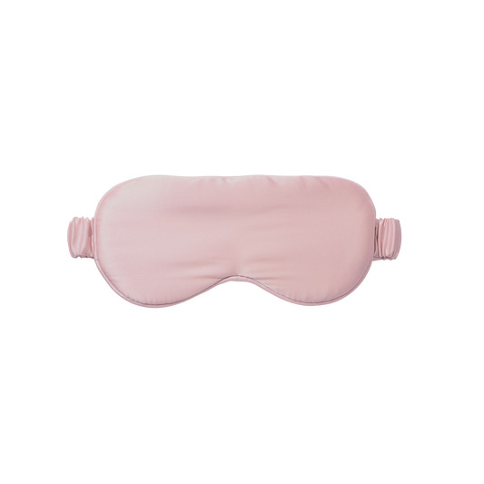 5008-SMROSE?Silversilk sleep mask in rose