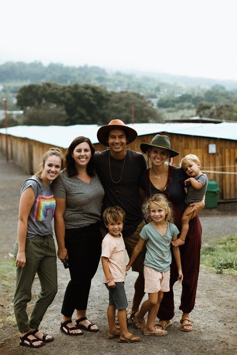 Alyssa and Natalie with The Bucket List Family in Guatemala