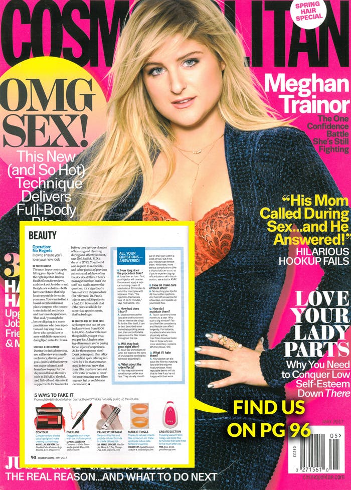 PMD Kiss Featured in Cosmopolitan Magazine