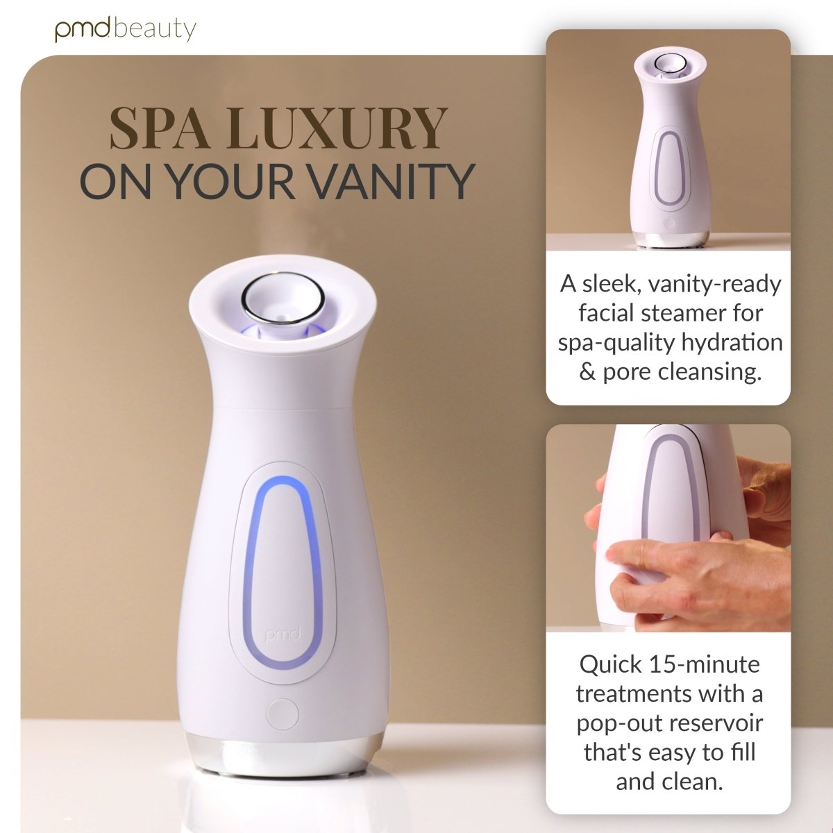 PMD SilkSteam Pro | Spa-Grade Facial Steamer – PMD Beauty