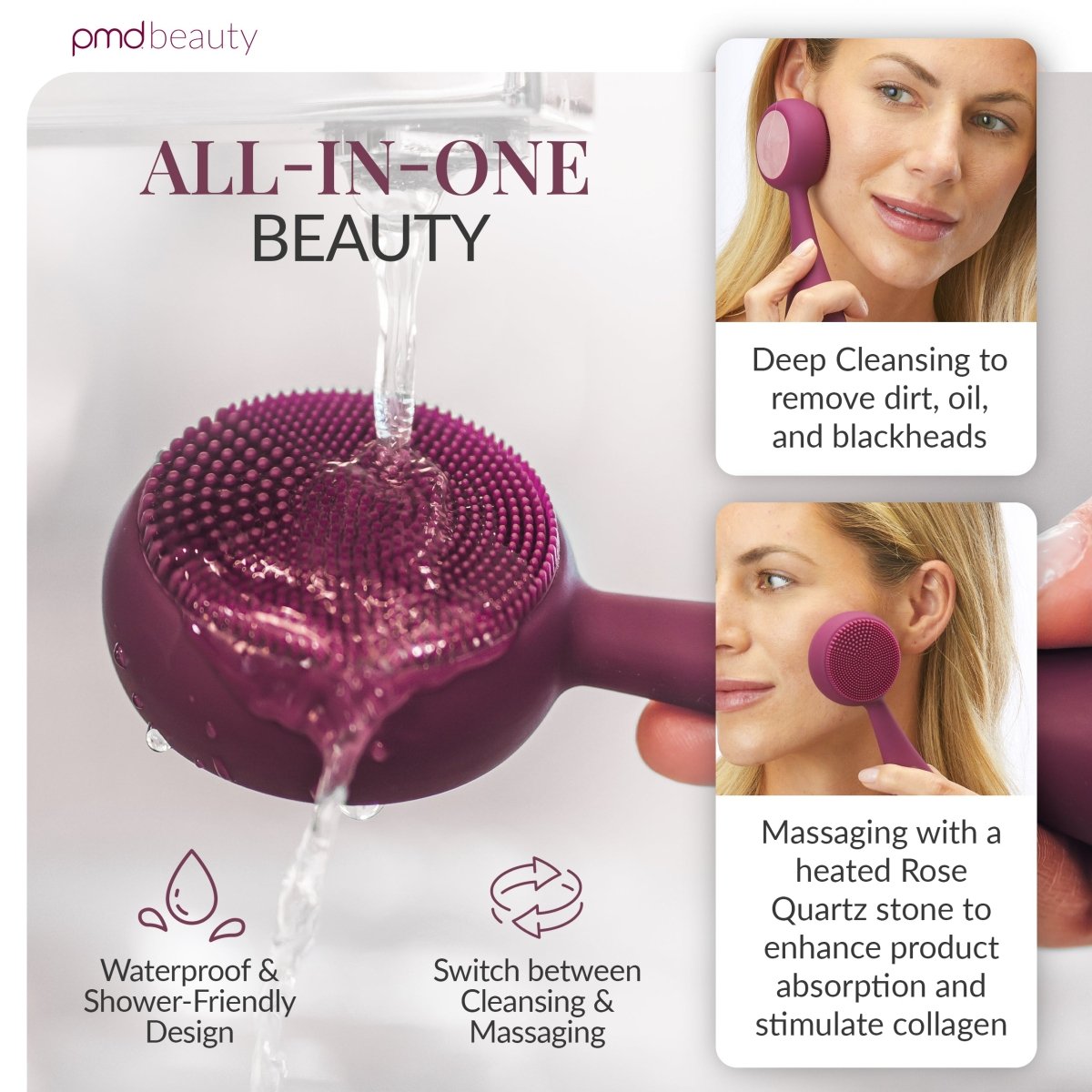 Rose Quartz Cleansing - PMD Clean Pro RQ | PMD Beauty