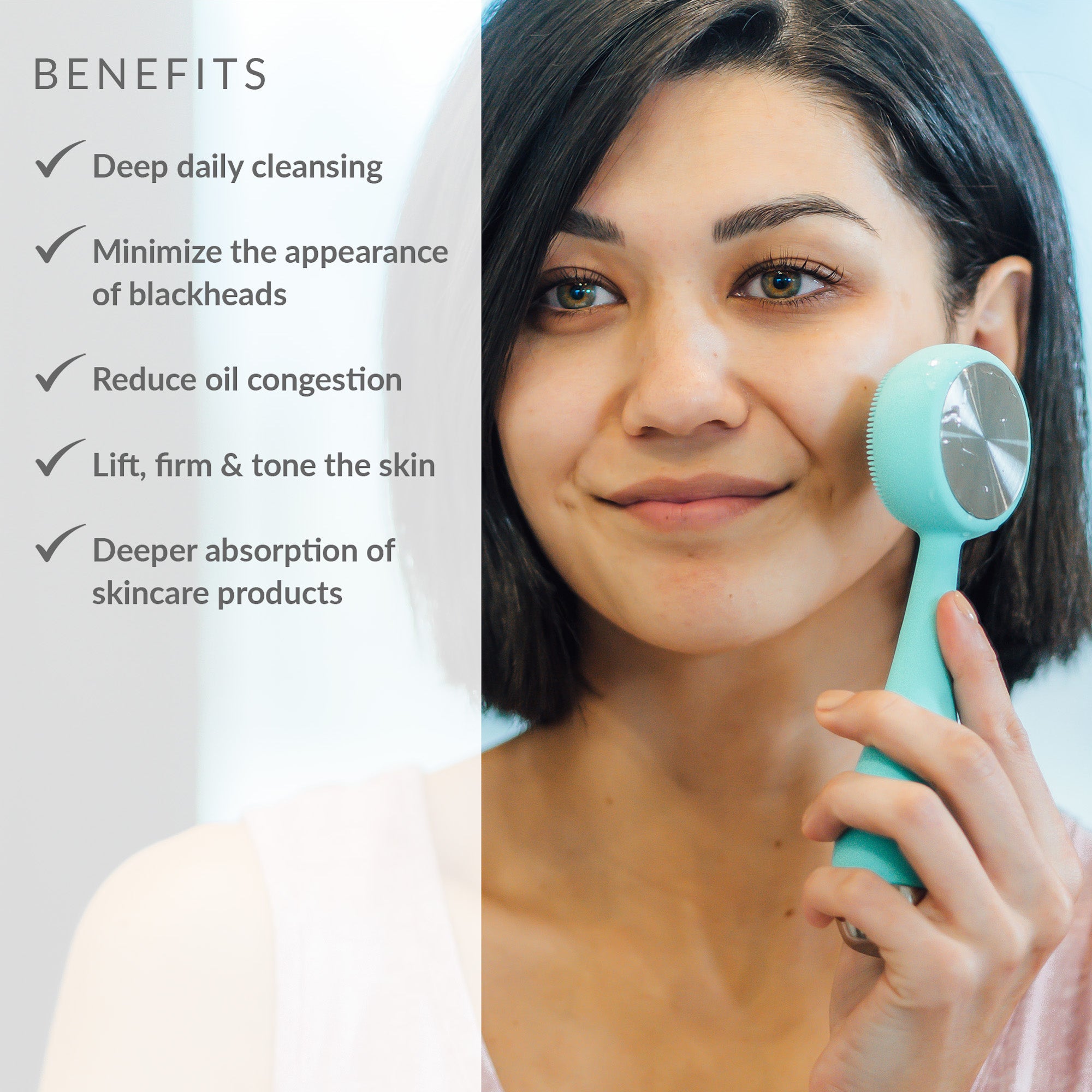 Fashion Pmd smart body cleansing device (teal)