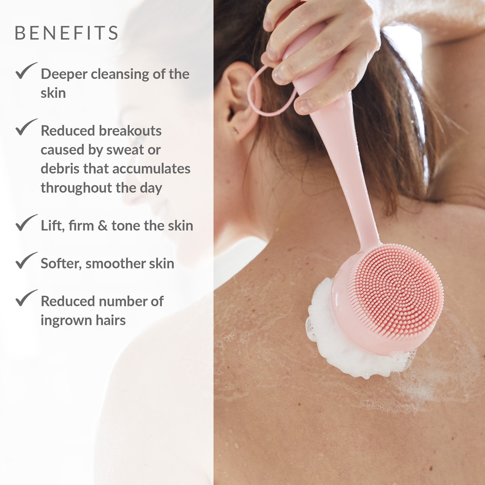 Body Cleansing Brush - Ultimate Exfoliator Tool | PMD Beauty