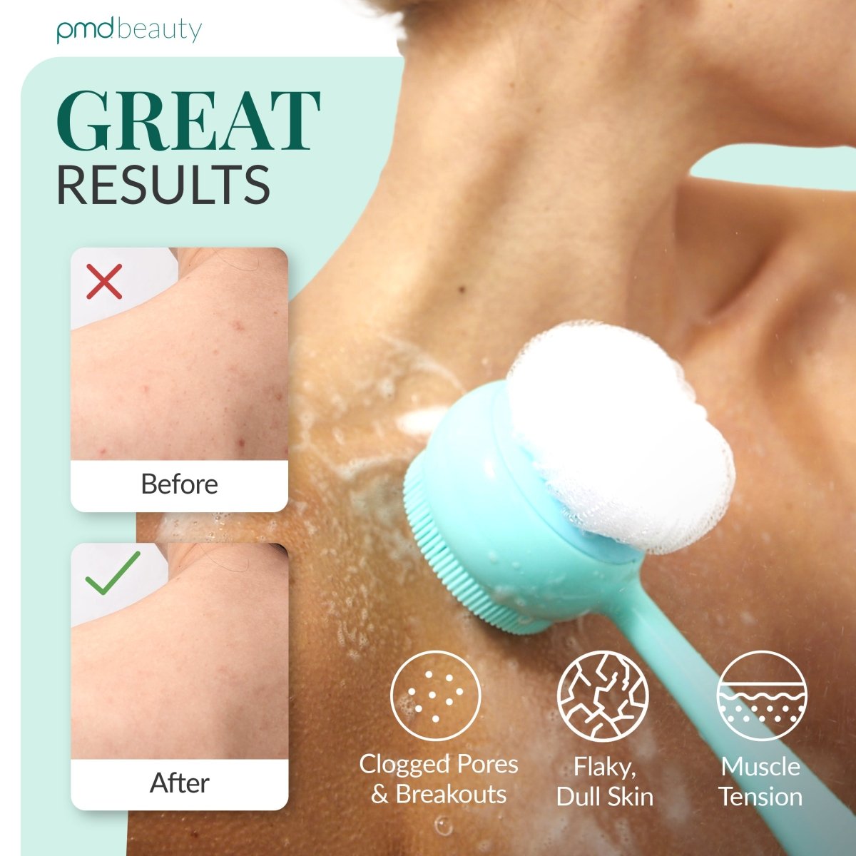 PMD Beauty Body Cleansing Brush - Thumbnail 5