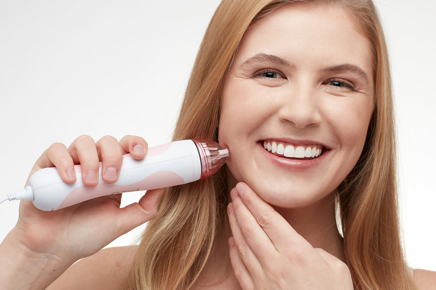 woman using personal microderm classic