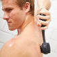 AT-4003-MBlack?Man using PMD Clean Body in black to massage back