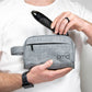 5004?Man putting PMD product into Hemsworth Bag