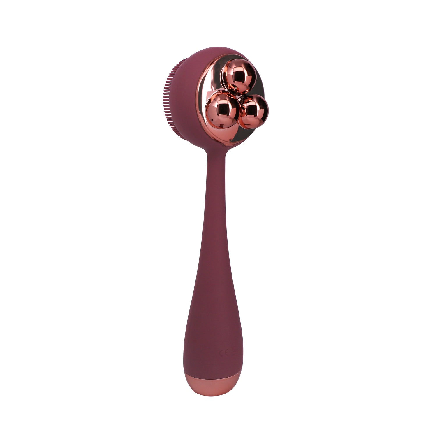 AT-4003-MBerry?PMD Clean Body in berry featuring massager attachment