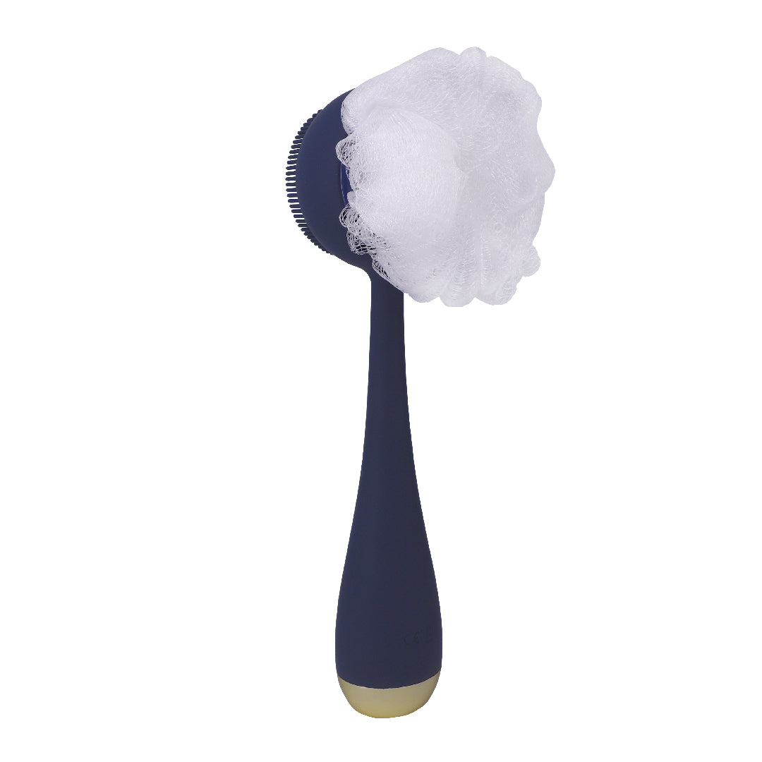 AT-4003-LNavy?Navy PMD Clean Body with loofah attachment on