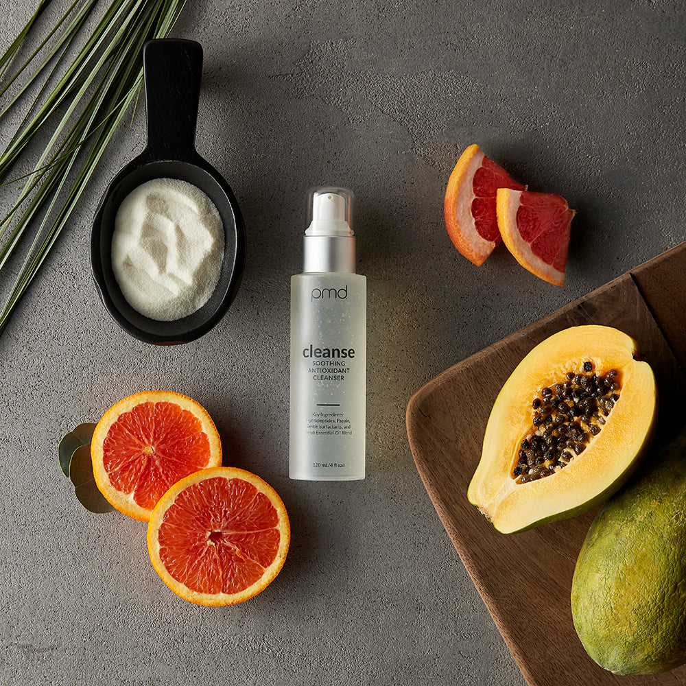 1021-N?cleanse Soothing Antioxidant Cleanser with ingredients such as oranges, papaya and collagen 