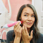 fresh_face_classic_bundle_pink?Woman using Personal Microderm Classic