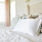 449269?Silversilk pillowcase on bed