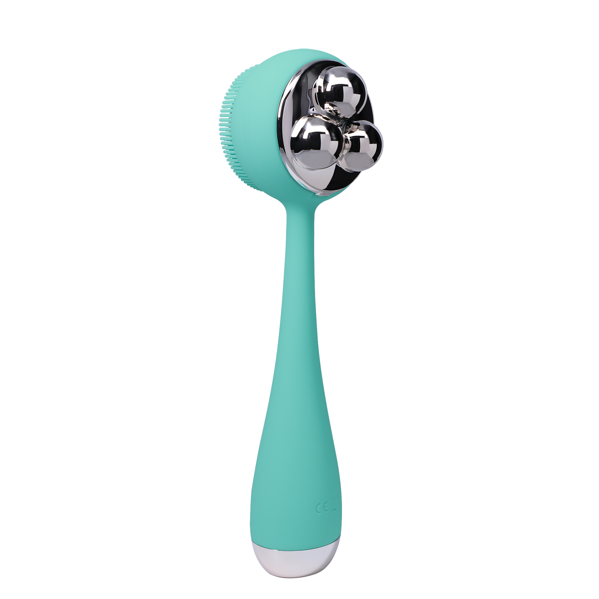 4003-Teal?PMD Clean Body in teal featuring massager attachment